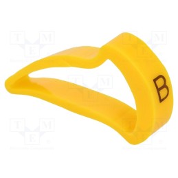 1 pcg x KURANT - MZ-5/B -AS - Markers, Marking: B, 15÷20mm, H: 25mm, A: 16mm, -30÷100°C, leaded