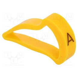 1 pcg x KURANT - MZ-5/A -AS - Markers, Marking: A, 15÷20mm, H: 25mm, A: 16mm, -30÷100°C, leaded