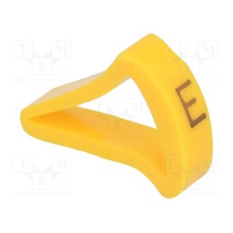 1 pcg x KURANT - MZ-4/E -AS - Markers, Marking: E, 10÷16mm, H: 21mm, A: 15mm, -30÷100°C, leaded