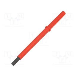 1 pcs x WERA - 5003424001 - Interchangeable blade, hex key, insulated, HEX 6mm, 154mm, 1kVAC