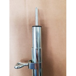 Mast, tent leg, aluminum tip