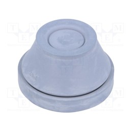 1 pcs x SCHNEIDER ELECTRIC - IMT36185 - Grommet, with bulkhead, Ømount.hole: 48mm, EPDM, grey, Size: M50