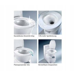 Built-in cassette toilet ctw 4110 dometic