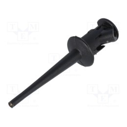 1 pcs x POMONA - 5418-0 - Clip-on probe, pincers type, 5A, 300VDC, black