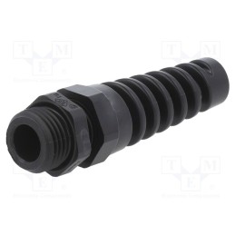 1 pcs x HUMMEL - 1.293.1601.51 - Cable gland, with strain relief, M16, 1.5, IP68, polyamide, black