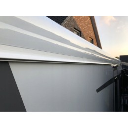 Aluminum awning vestibule strip, 7mm kedra profile