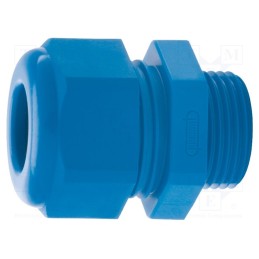 1 pcs x HUMMEL - 1.209.2902.14 - Cable gland, PG29, IP68, polyamide, blue, UL94V-0, HSK-K