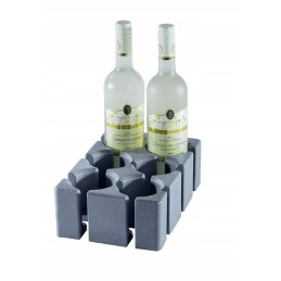 Organizer, glass bottle holder, exhibition stand