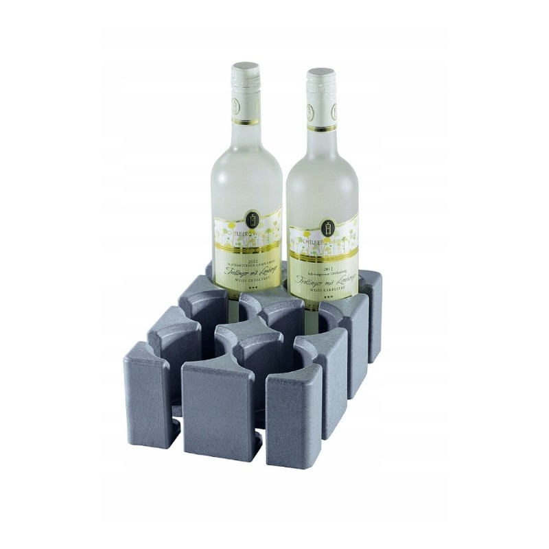 Organizer, glass bottle holder, exhibition stand