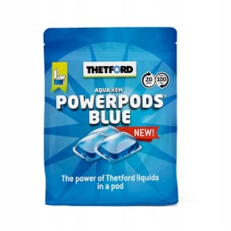 Chem Thetford PowerPods blue toilet capsules 20 pcs