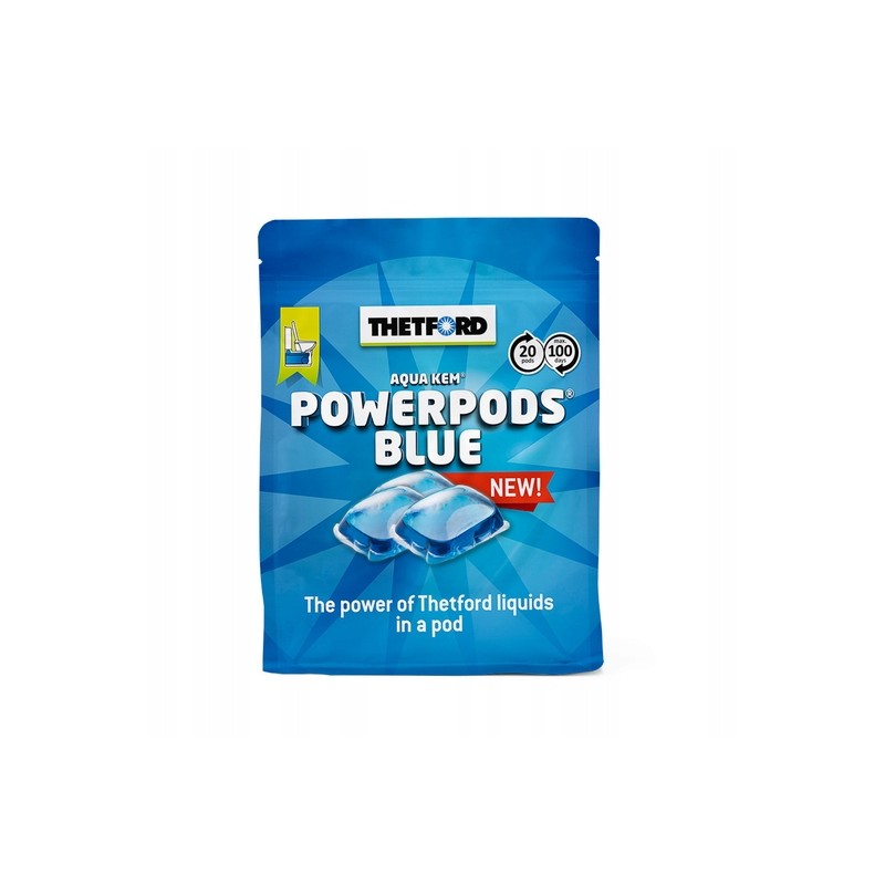 Chem Thetford PowerPods blue toilet capsules 20 pcs