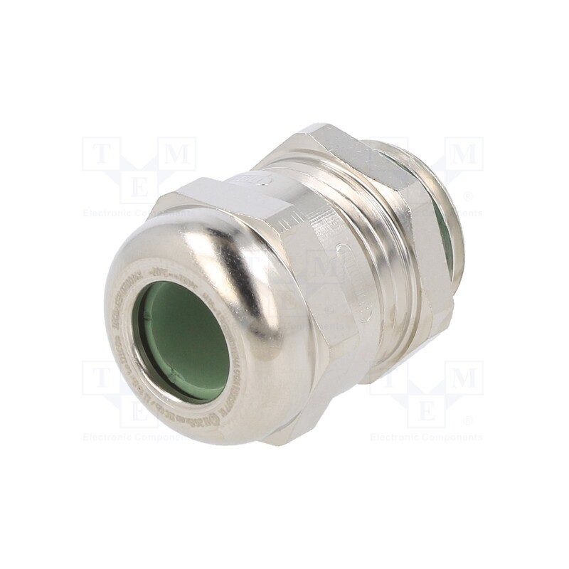 1 pcs x HUMMEL - 1.660.1611.50 - Cable gland, M16, 1.5, IP68, brass, HSK-M-PVDF-Ex