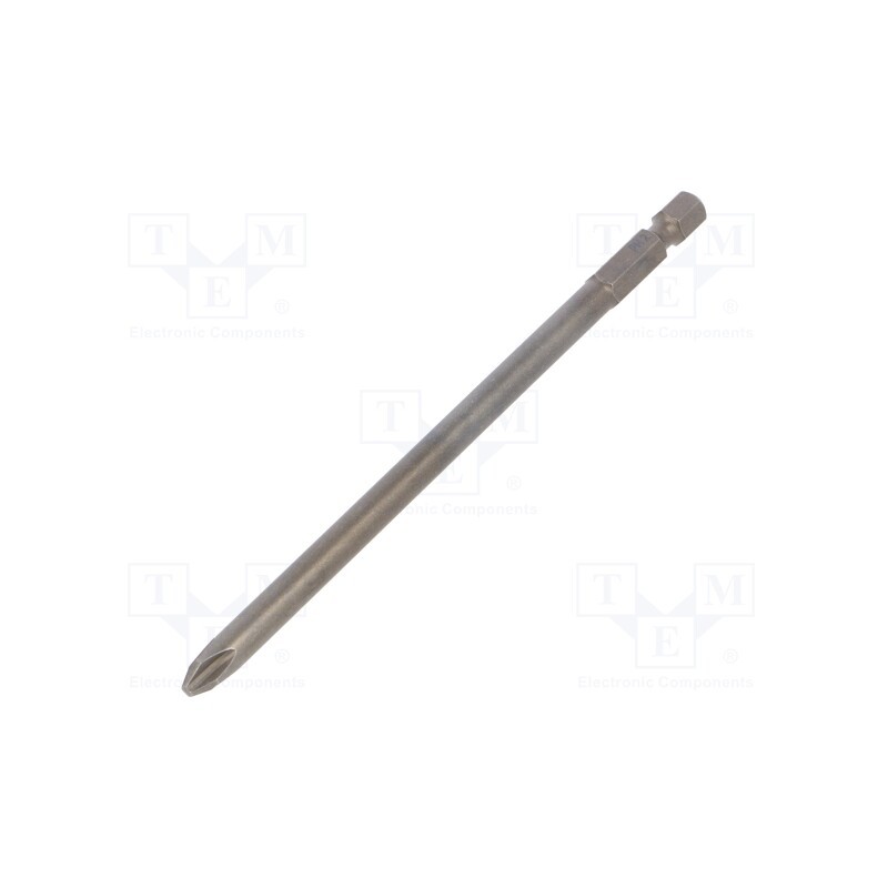 1 pcs x WIHA - 6888 - Screwdriver bit, Phillips, PH2, Overall len: 127mm, PROFESSIONAL