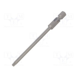 1 pcs x WIHA - 33722 - Screwdriver bit, Torx®, TX15, Overall len: 90mm, PROFESSIONAL