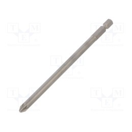 1 pcs x WIHA - 6889 - Screwdriver bit, Pozidriv®, PZ2, Overall len: 127mm, PROFESSIONAL
