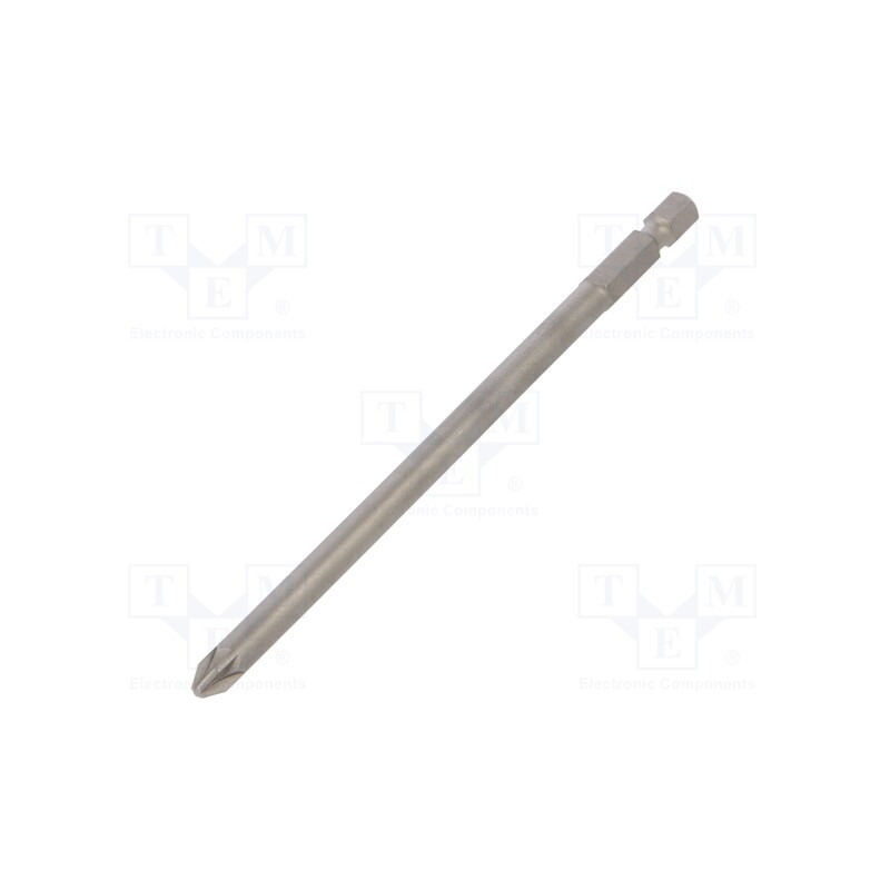 1 pcs x WIHA - 6889 - Screwdriver bit, Pozidriv®, PZ2, Overall len: 127mm, PROFESSIONAL