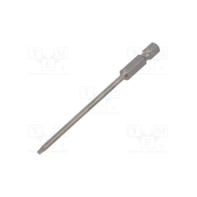 1 pcs x WIHA - 33719 - Screwdriver bit, Torx®, TX08, Overall len: 90mm, PROFESSIONAL