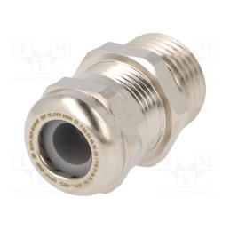 1 pcs x HUMMEL - 1.610.1200.71 - Cable gland, NPT1/2', IP68, brass, HSK-M-Ex