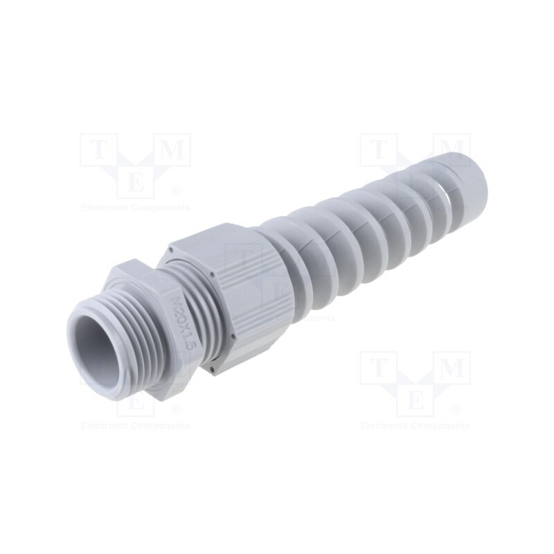 1 pcs x HELUKABEL - 93858 - Cable gland, with strain relief, M20, 1.5, IP68, polyamide
