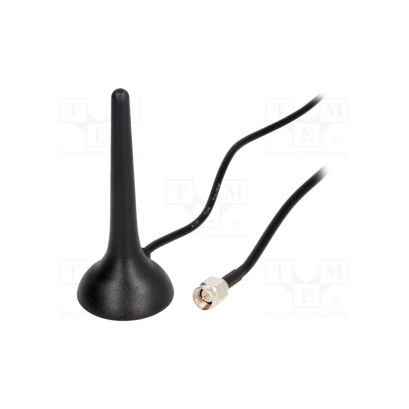 1 pcs x ZAMEL - ANT-01 - External antenna, EXTA FREE, magnet,for ribbon cable, IP66, 3m