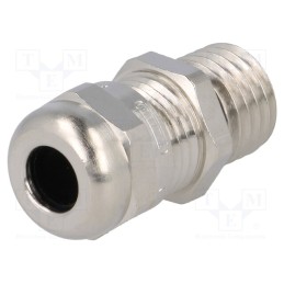 1 pcs x HELUKABEL - HSK-MS-L M12X1.5 - Cable gland, M12, 1.5, IP68, brass, HSK-MS-L, 10bar