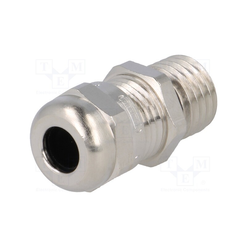 1 pcs x HELUKABEL - HSK-MS-L M12X1.5 - Cable gland, M12, 1.5, IP68, brass, HSK-MS-L, 10bar