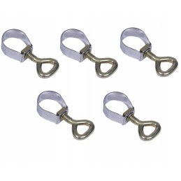 Atrial tube clamp with butterfly 24-26mm 5 pcs