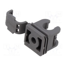1 pcs x LAPP - 65500630 - Bracket, polyamide 6, SILVYN® KLICK-RH, -40÷115°C, grey, Size: 10