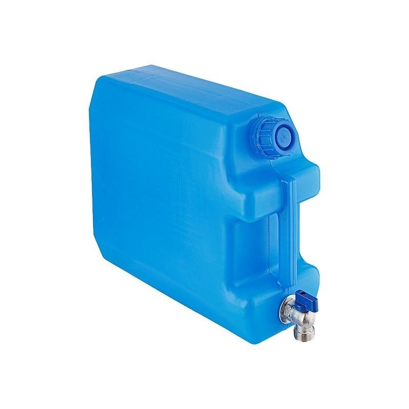Water container canister with top tap, 10l
