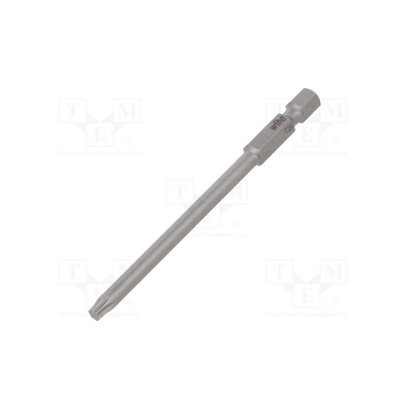 1 pcs x WIHA - 33723 - Screwdriver bit, Torx®, TX20, Overall len: 90mm, PROFESSIONAL