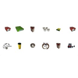 Timing cover gasket for Toyota 4Y forklift