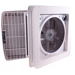 Maxxfan deluxe smoke roof window 40x40cm