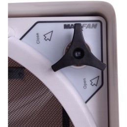 Maxxfan deluxe smoke roof window 40x40cm