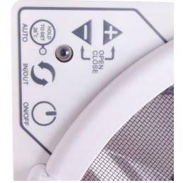 Maxxfan deluxe smoke roof window 40x40cm