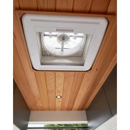 Maxxfan deluxe smoke roof window 40x40cm