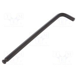 1 pcs x WIHA - 3875 - Wrench, hex key,spherical, HEX 10mm, Overall len: 231mm