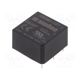 1 pcs x AIMTEC - AMEM5-12SY - Converter: AC/DC, 5W, 85÷264VAC, Usup: 120÷370VDC, Uout: 12VDC, 78%