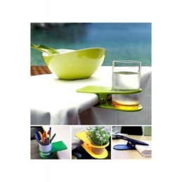 Lime table clip holder 1 pc Gimex melamine