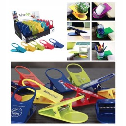 Lime table clip holder 1 pc Gimex melamine