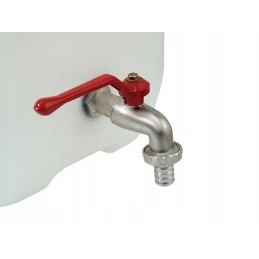 5l water canister with a metal caravan for a camper