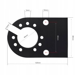 Simple trailer socket mounting base