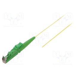1 pcs x FIBRAIN - G-E2A-XX-S-002.0-P9-D-09-Y - Optic fiber pigtail, E2/APC, 2m, Optical fiber: 900um, yellow