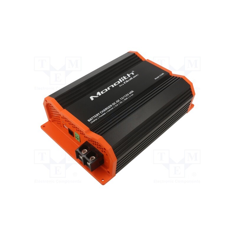 1 pcs x QOLTEC - 52480 - Charger: for rechargeable batteries, AGM,GEL,Li-FePO4, 500W