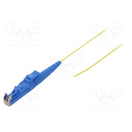 1 pcs x FIBRAIN - G-E2-XX-S-002.0-P9-D-09-Y - Optic fiber pigtail, E2/UPC, 2m, Optical fiber: 900um, yellow