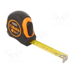 1 pcs x BETA - 16920055 - Measuring tape, L: 5m, Width: 19mm, Enclos.mat: ABS, Class: II
