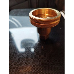 Adapter for 3-8 l dish lpg threaded cylinder