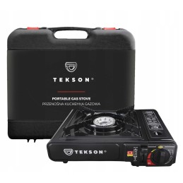 Tourist stove, gas burner for a cartridge in pl