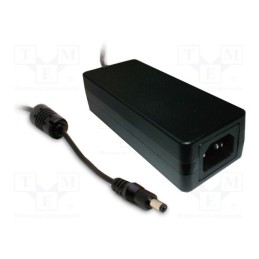 1 pcs x MEAN WELL - GSM40A09-P1J - Power supply: switched-mode, 9VDC, 4.45A, Out: 5,5/2,1, 40W, 86%