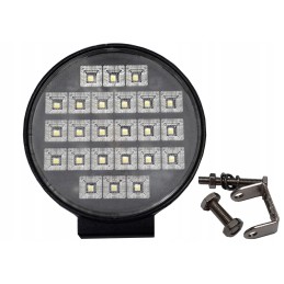 Lamp 24 LED power 24W with a switch, round on off switch 12v 24v