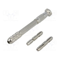 1 pcs x DONAU ELEKTRONIK - MWH20 - Drill holder, 0.1÷3.2mm, to drilling by hand
